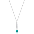 Collana Girocollo Desideri in Acciaio con Barretta e Goccia Paraiba – Brosway BEIN037
