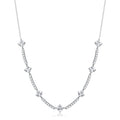 Collana Girocollo Desideri in Acciaio con Barrette e Zirconi Cushion – Brosway BEIN038