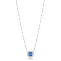Collana Girocollo Fancy in Argento con Zirconi Bianchi e Blu – Brosway FFB125