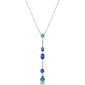 Collana Girocollo Fancy in Argento con Zirconi Bianchi e Freedom Blue – Brosway FFB131