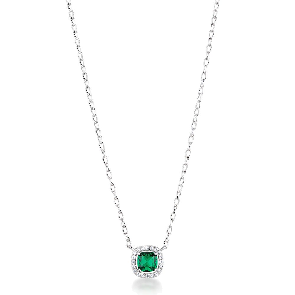 Collana Girocollo Fancy in Argento con Zirconi Bianchi e Life Green – Brosway FLG136