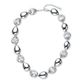 Collana Girocollo Glow in Acciaio con Gocce e Zirconi – Brosway BGW09