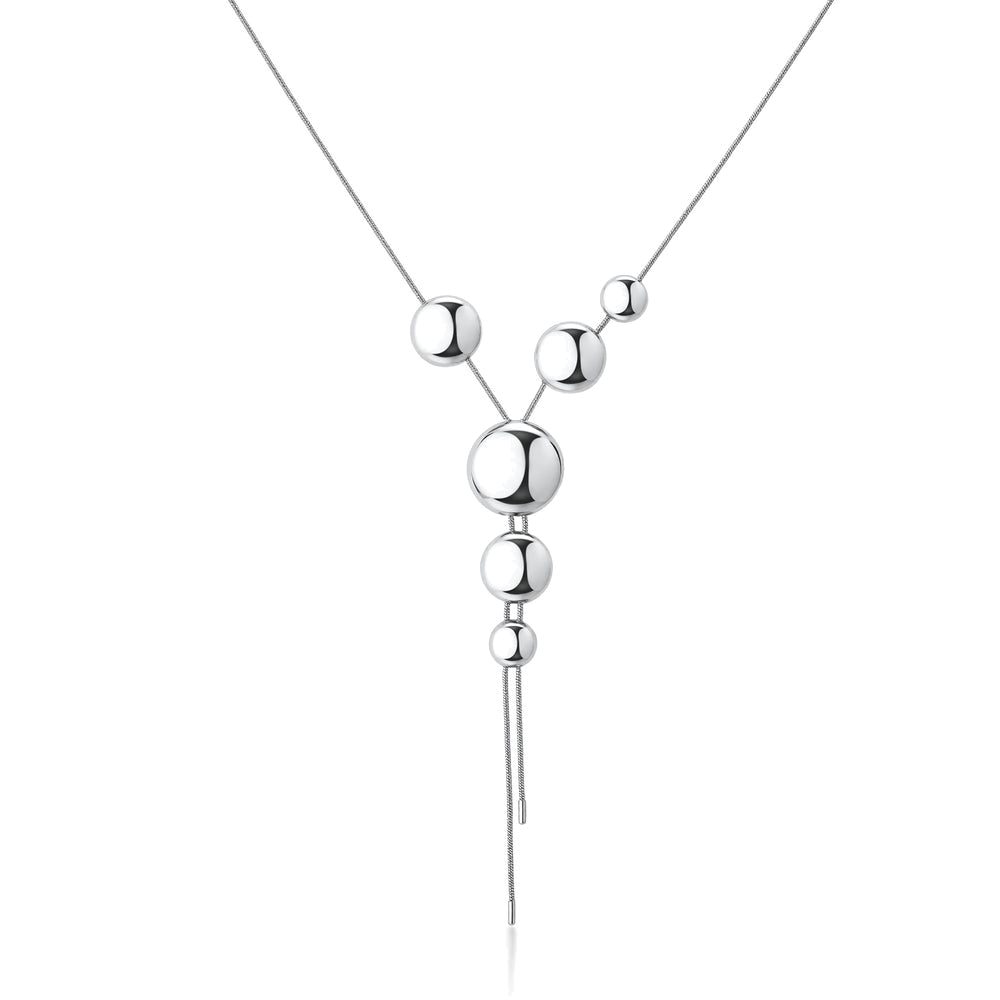 Collana a Y Muse in Acciaio con Dischi Convessi – Brosway BUE05