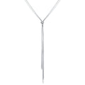 Collana Lunga a Y Weave in Acciaio con Catene Snake – Brosway BWV01