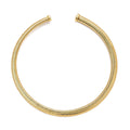 Collana Choker Rigida Weave Dorata in Acciaio con Tubogas – Brosway BWV06
