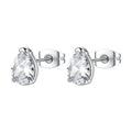 Orecchini a Lobo Desideri in Acciaio con Zircone a Goccia – Brosway BEIE041
