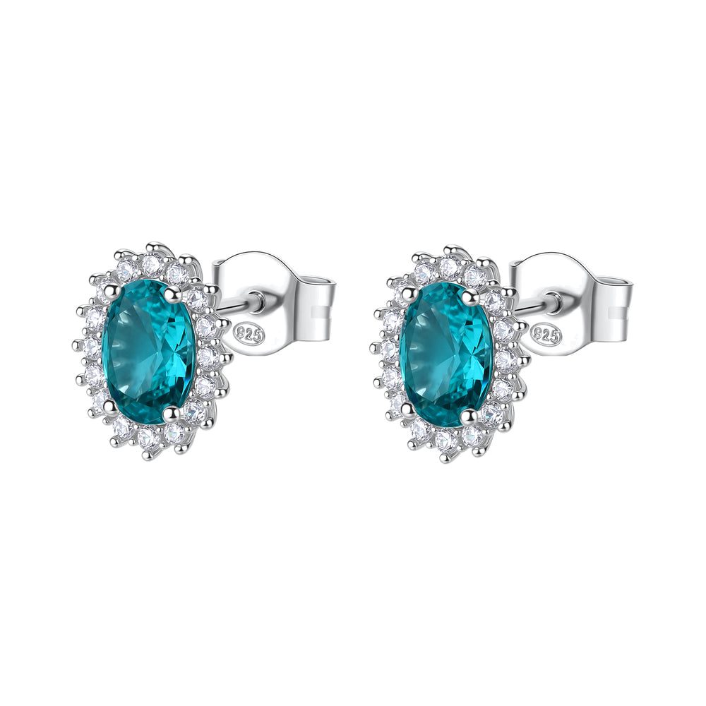 Orecchini Kate Fancy in Argento con Zirconi Ovali Paraiba – Brosway FAG18