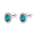 Orecchini Kate Fancy in Argento con Zirconi Ovali Paraiba – Brosway FAG18