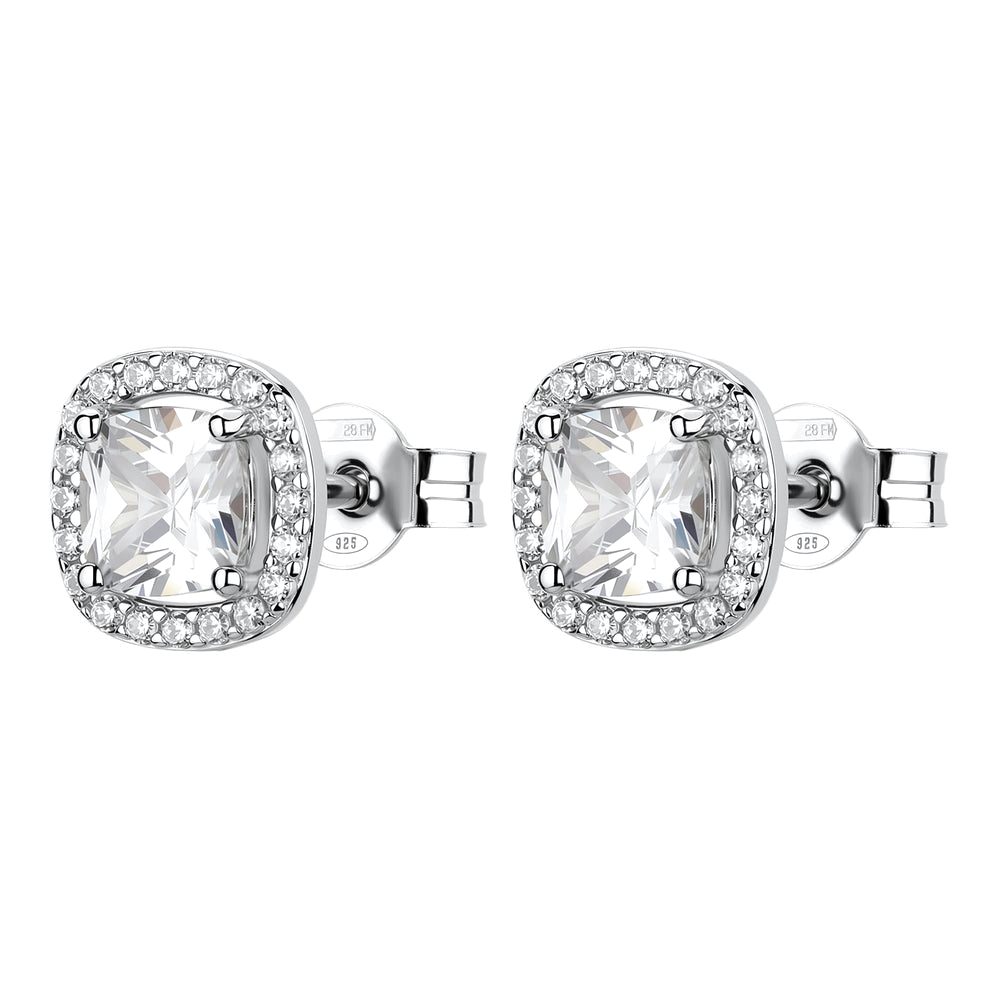 Orecchini a Lobo Fancy in Argento con Zirconi Bianchi – Brosway FIW160