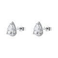 Orecchini a Lobo Fancy in Argento con Zircone a Goccia Infinite White – Brosway FIW184