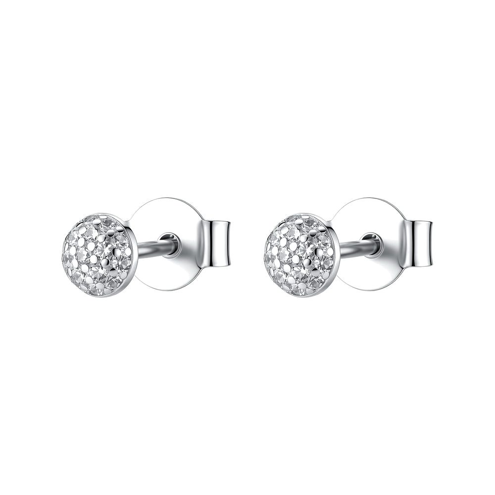 Orecchini a Lobo Fancy Pavé in Argento con Zirconi – Brosway FIW187