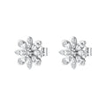 Orecchini a Lobo Fancy in Argento con Fiore e Zirconi Bianchi – Brosway FIW192