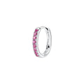 Mono Orecchino Fancy a Cerchietto in Argento con Zirconi Passion Ruby – Brosway FPR85