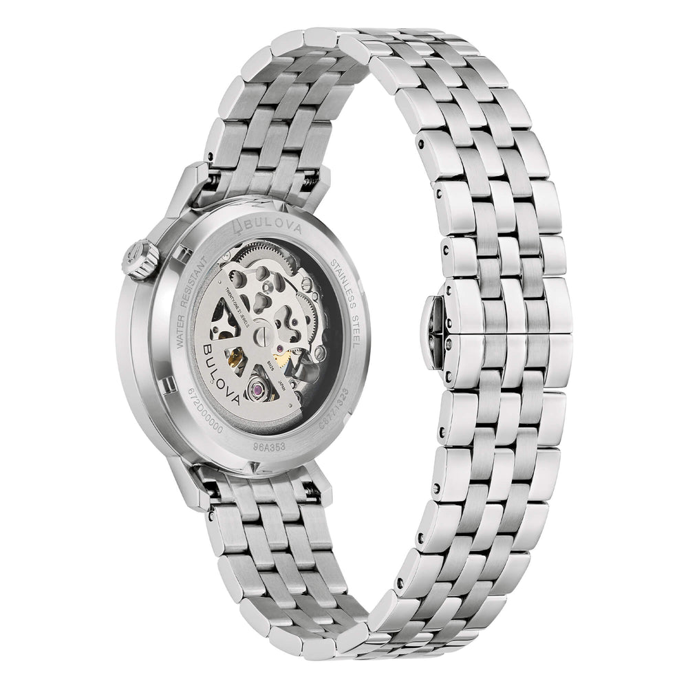 Bulova Aerojet Skeleton 38mm 96A353 - fondello trasparente