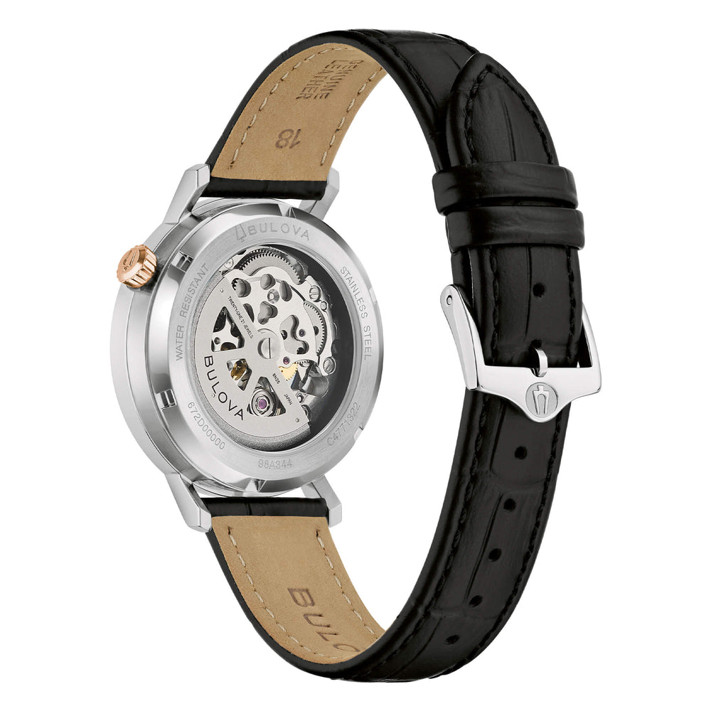 Bulova Aerojet Skeleton 38mm 98A344 - fondello trasparente