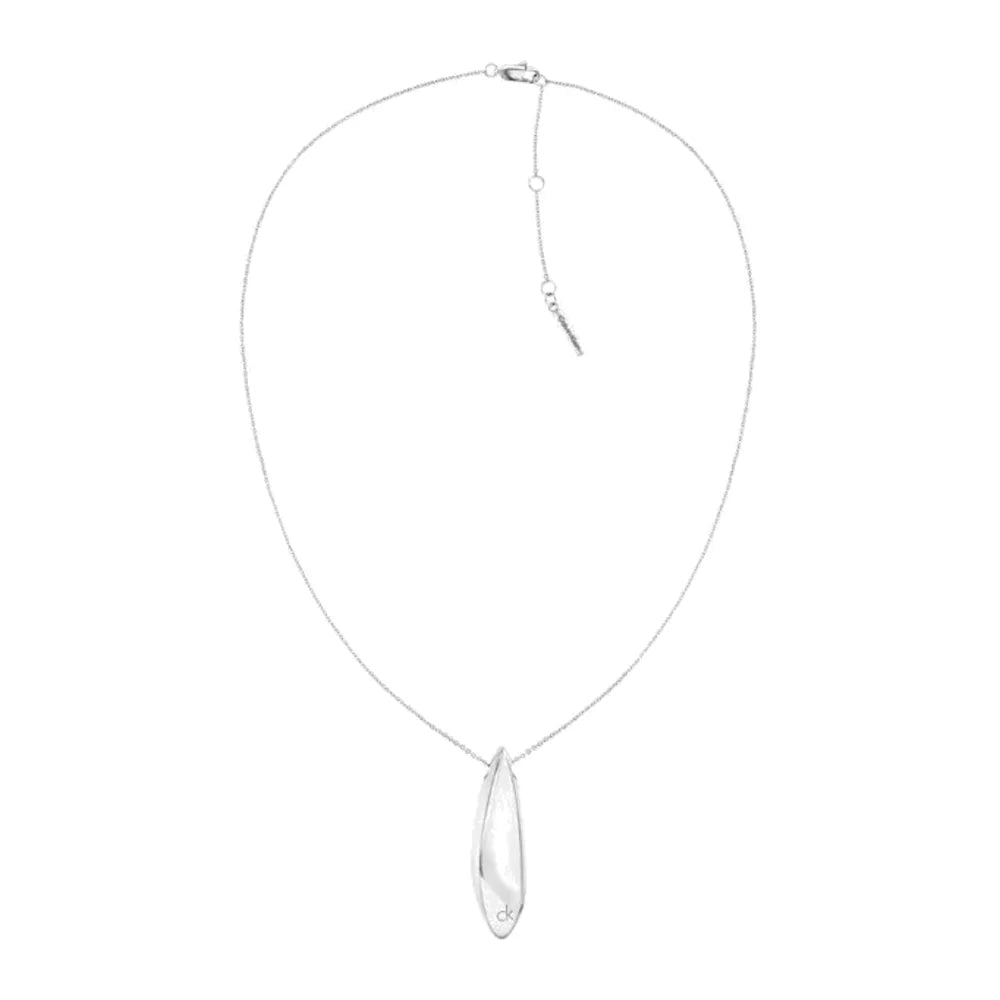 CALVIN KLEIN Collana Sculptural con pendente a goccia 35000813