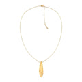 CALVIN KLEIN Collana Sculptural con pendente a goccia dorata 35000814