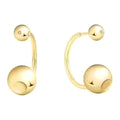 CALVIN KLEIN Orecchini Sculptural Bubbles dorati 35000789
