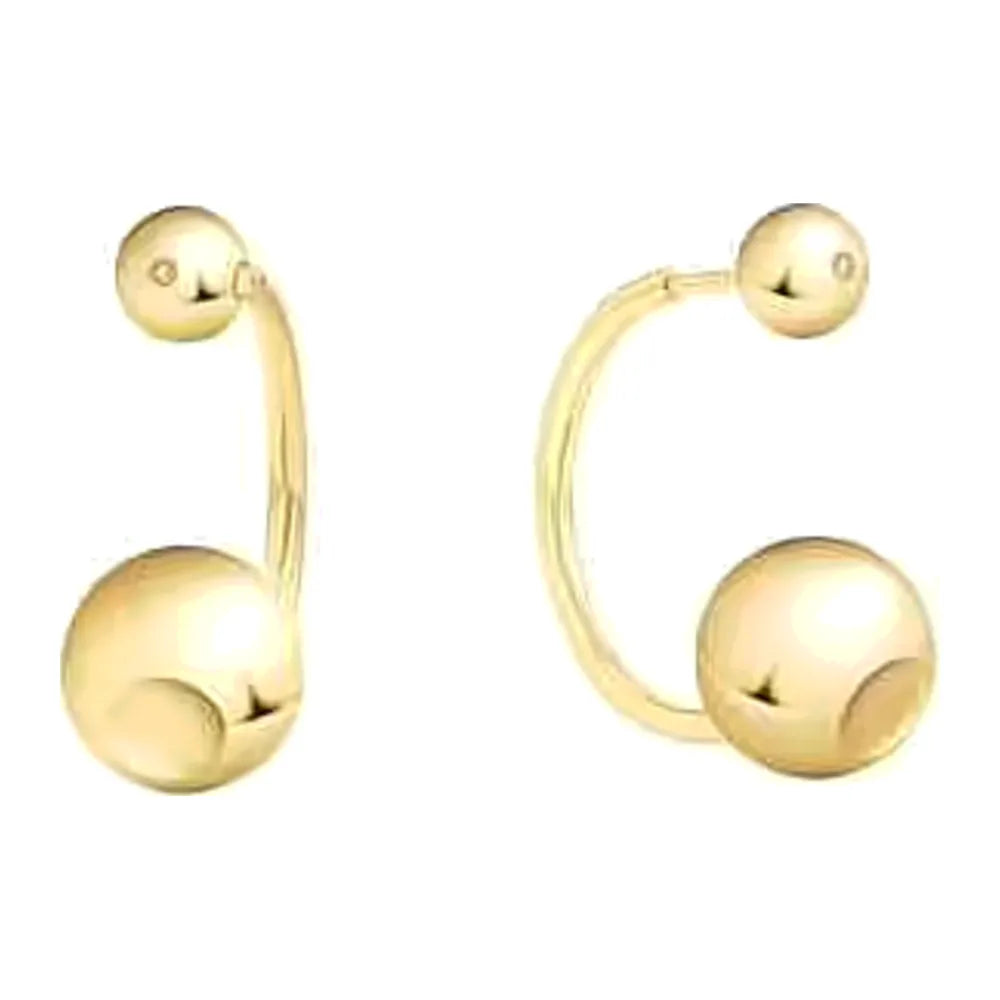 CALVIN KLEIN Orecchini Sculptural Bubbles dorati 35000789