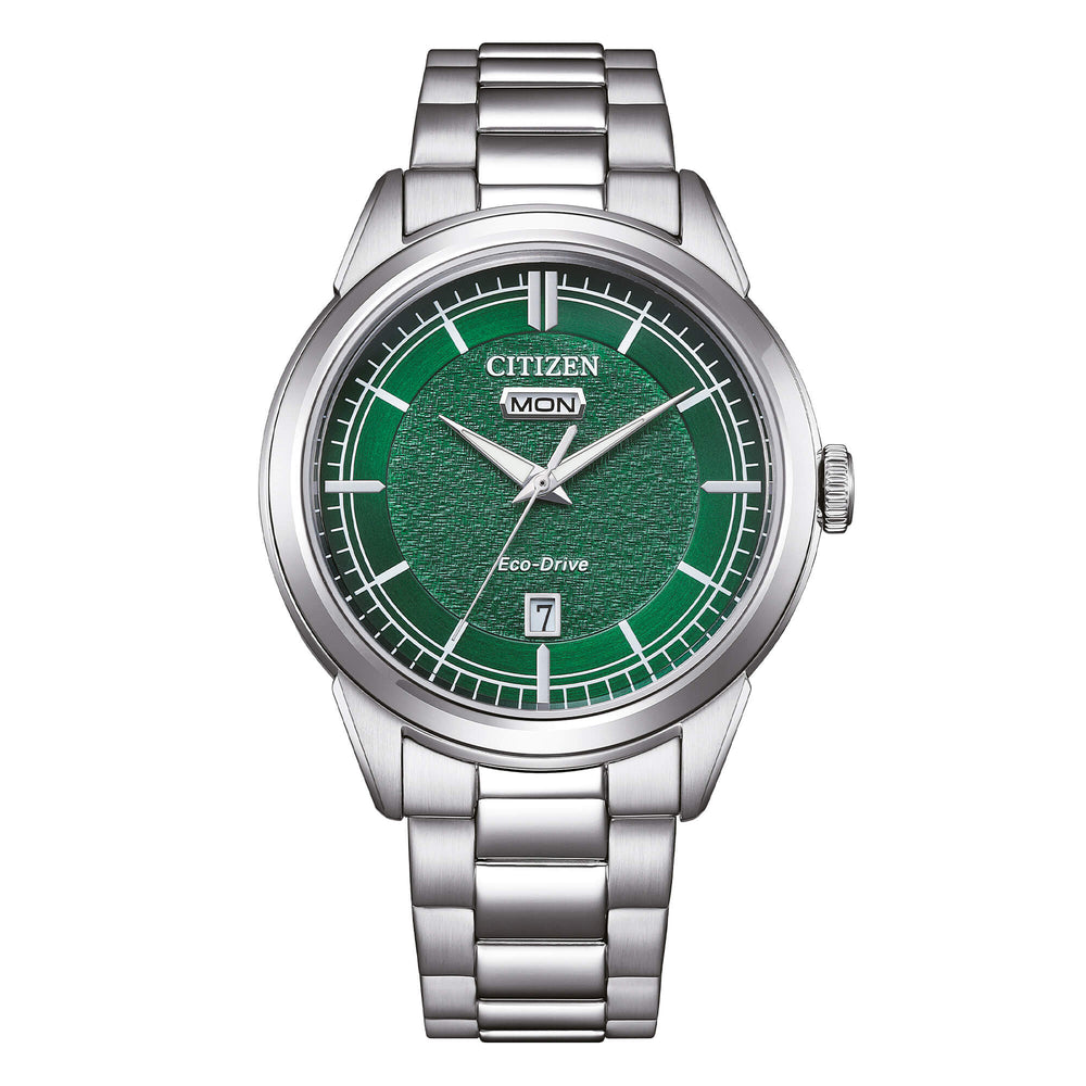 Citizen Eco-Drive Day Date quadrante verde AW0151-85X