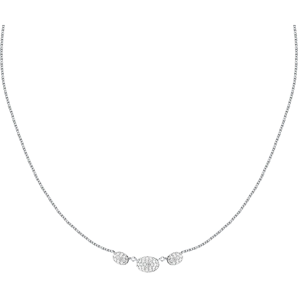 Collana Pavé in Argento e Zirconi Bianchi – Morellato SAZB03