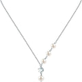 Collana Perla con Pendente in Argento e Zirconi Bianchi – Morellato SXU55
