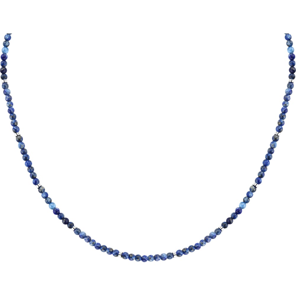 Collana Terra a Catena in Acciaio e Lapislazzuli – Morellato S1751