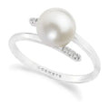 Comete Anello in Oro 18KT, Diamanti bianchi e Perla coltivata – ANP416