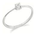 Comete Anello solitario in Oro 9KT e Diamante bianco – KANB1901