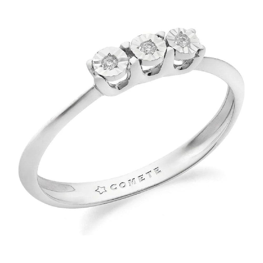 Comete Anello trilogy in Oro 9KT e Diamanti bianchi – KANB1902