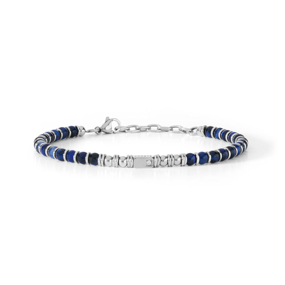 Comete Bracciale District in Acciaio e agata blu – UBR887