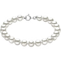 Comete Bracciale filo di perle in Oro 18KT e Perle coltivate Ø 6,5/7 mm – BRQ113AM