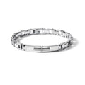 Comete Bracciale in Acciaio lucido e Diamanti bianchi – UBR366