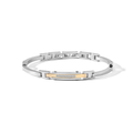 Comete Bracciale in Acciaio, PVD giallo e Diamanti bianchi – UBR1286