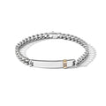Comete Bracciale in Acciaio, PVD rosè e Diamanti bianchi – UBR1154