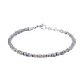 Comete Bracciale in Acciaio, PVD rosè e grigio con Ematite – UBR1145