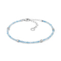 Comete Bracciale in Argento con acquamarina e zirconi – BRA292