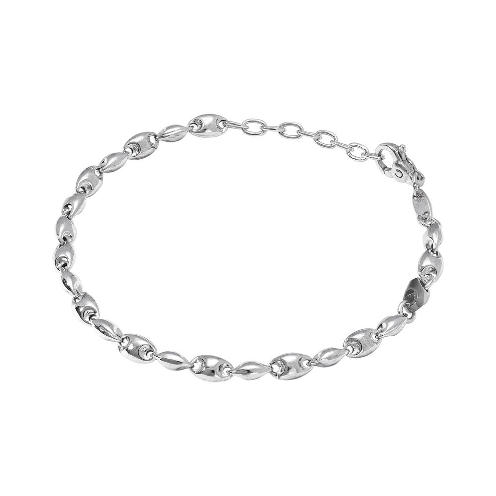 Comete Bracciale in Argento con elementi in ceramica nera – UBR1117