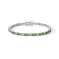 Comete Bracciale in Argento con Zirconi Smeraldo e Peridot – BRA266