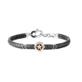 Comete Bracciale in Argento e ceramica nera – UBR920