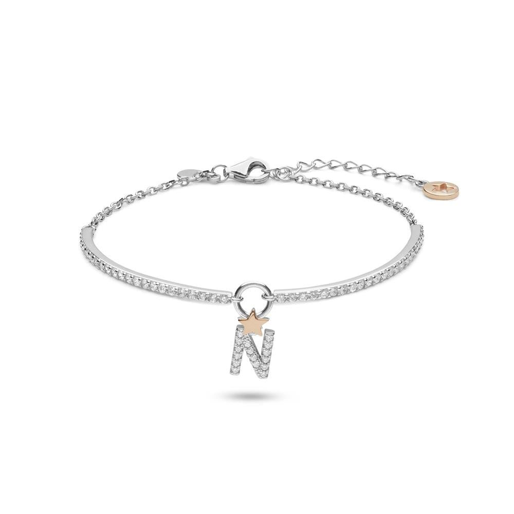 Comete Bracciale in Argento Lettera N – BRA190