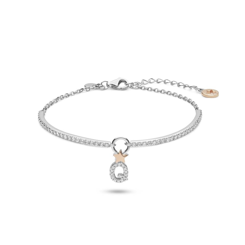 Comete Bracciale in Argento Lettera Q – BRA193