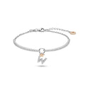Comete Bracciale in Argento Lettera W – BRA199