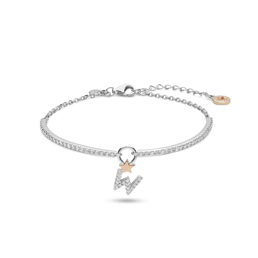 Comete Bracciale in Argento Lettera W – BRA199