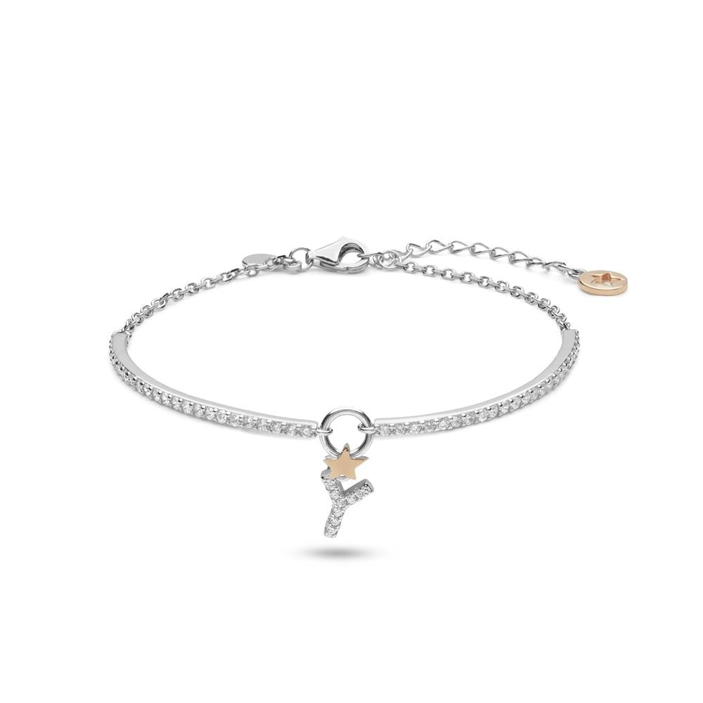 Comete Bracciale in Argento Lettera Y – BRA201