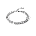 Comete Bracciale in Argento rodiato, zirconi bianchi – UBR1290