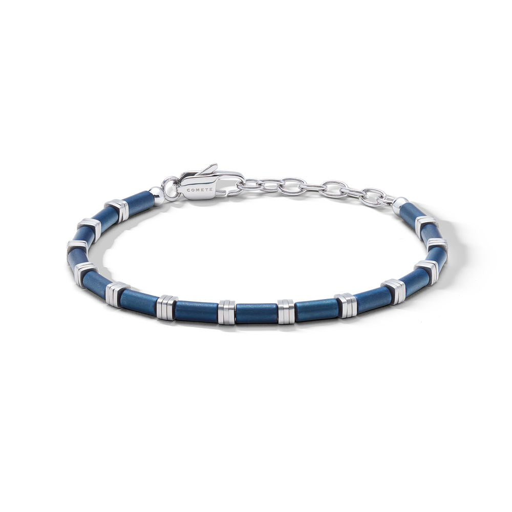Comete Bracciale Mineral in Acciaio con ematite blu ø 4,00mm – UBR1344