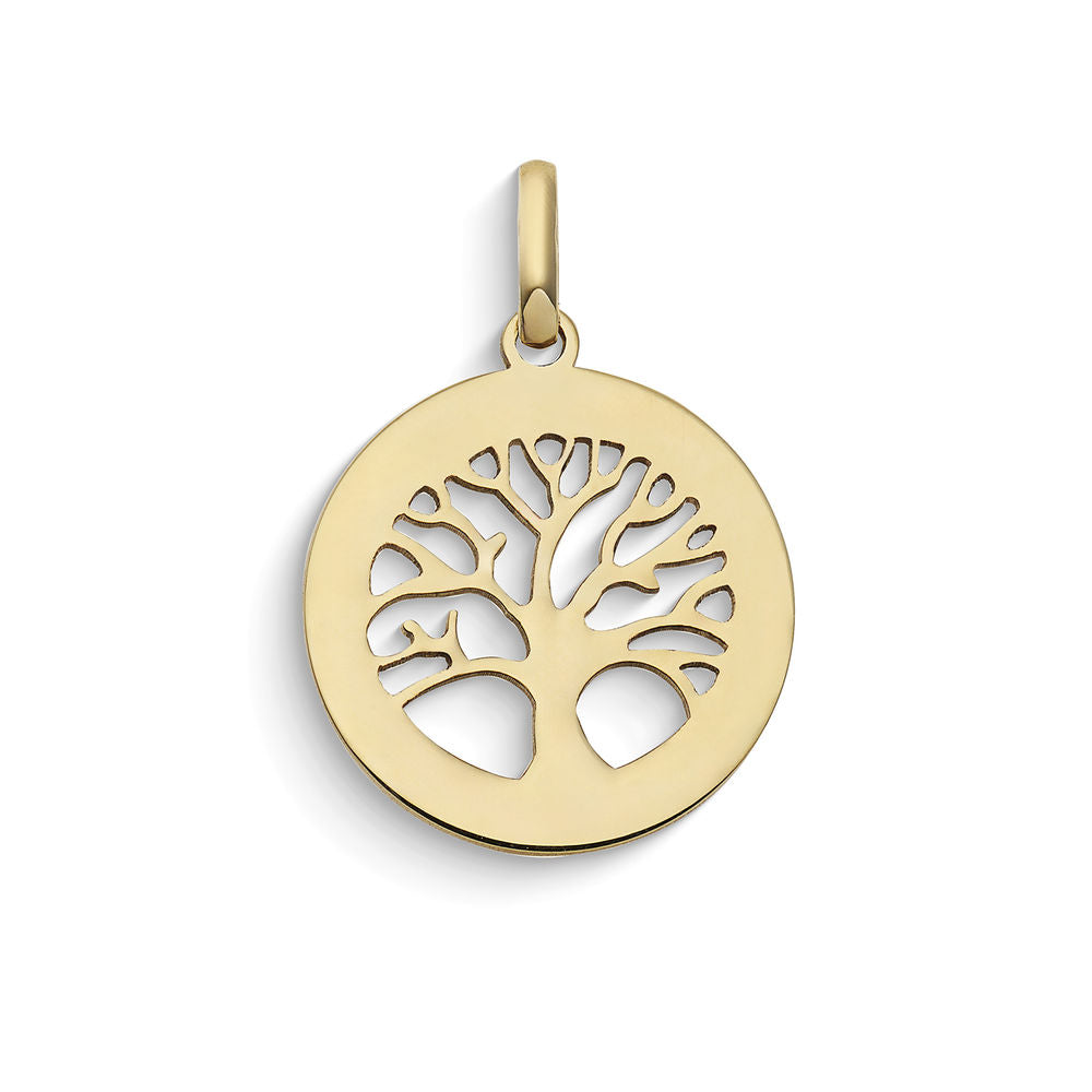 Comete Ciondolo Albero della Vita in Oro giallo 9 kt – KCOB044
