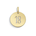 Comete Ciondolo Auguri speciali in Oro giallo 9 kt – KCOB007