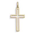Comete Ciondolo con Croce in Oro giallo 9 kt – KCOB033